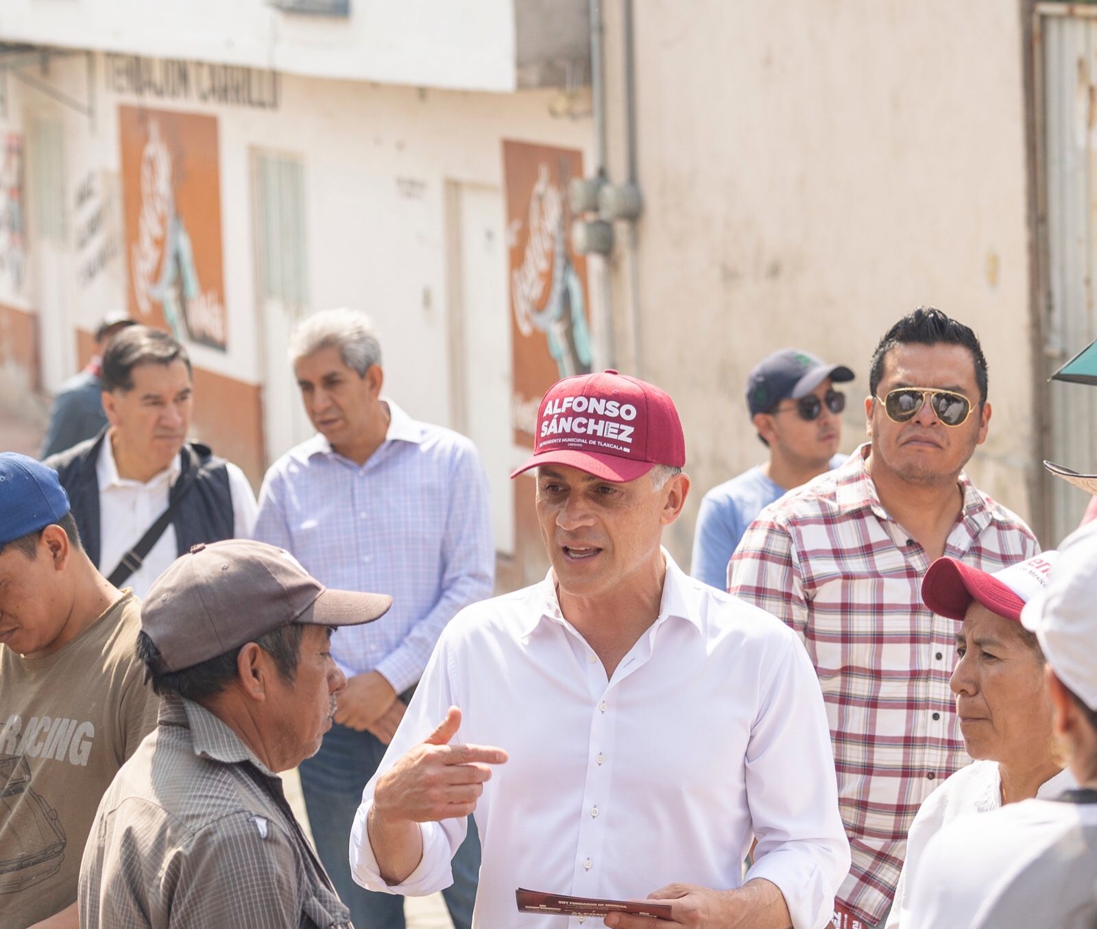 Con el programa 'Reporta un Bache, Alfonso Sánchez transformará bienestar urbano en Tlaxcala
